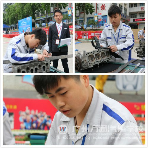 这位“仁兄”就是今天开幕式代表学生发言的，他的技术可是杠杠的